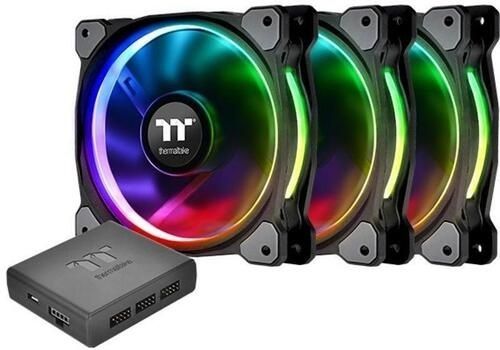 Кулер Thermaltake Riing Plus 14 RGB Radiator Fan TT Premium Edition (3-Fan)(CL-F056-PL14SW-A)