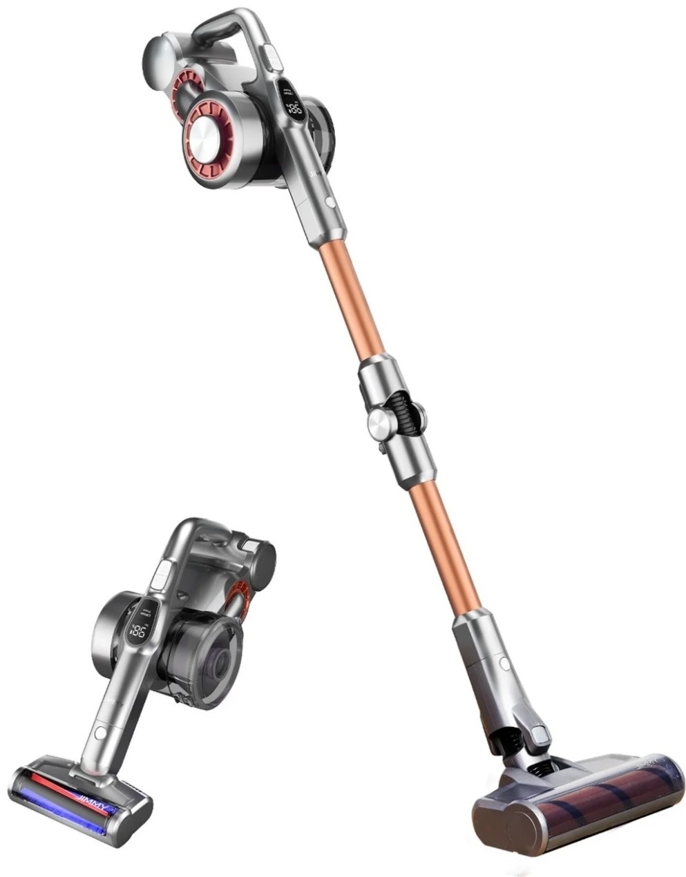 JIMMY H9 Pro серый, золотистый