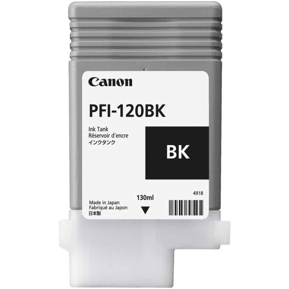 Картридж Canon PFI-120BK (black), 130 мл для TM-200/205/300/305