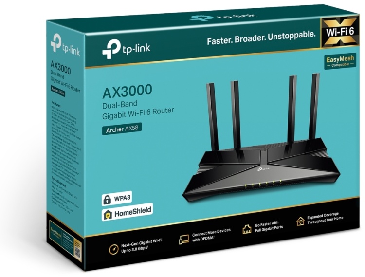 Маршрутизатор TP-LINK AX58