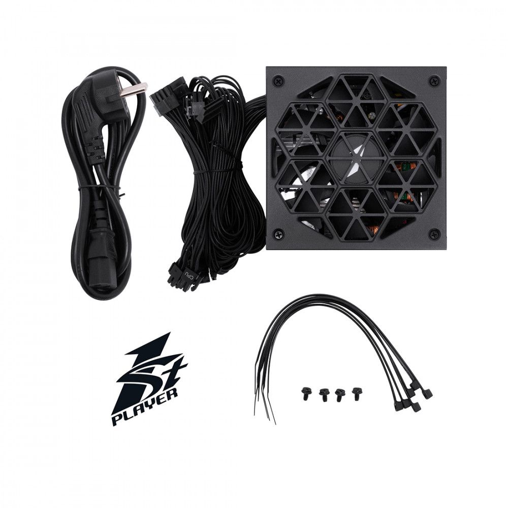 Блок питания 1STPLAYER HA 650W BK (HA-650AC1-BK) черный