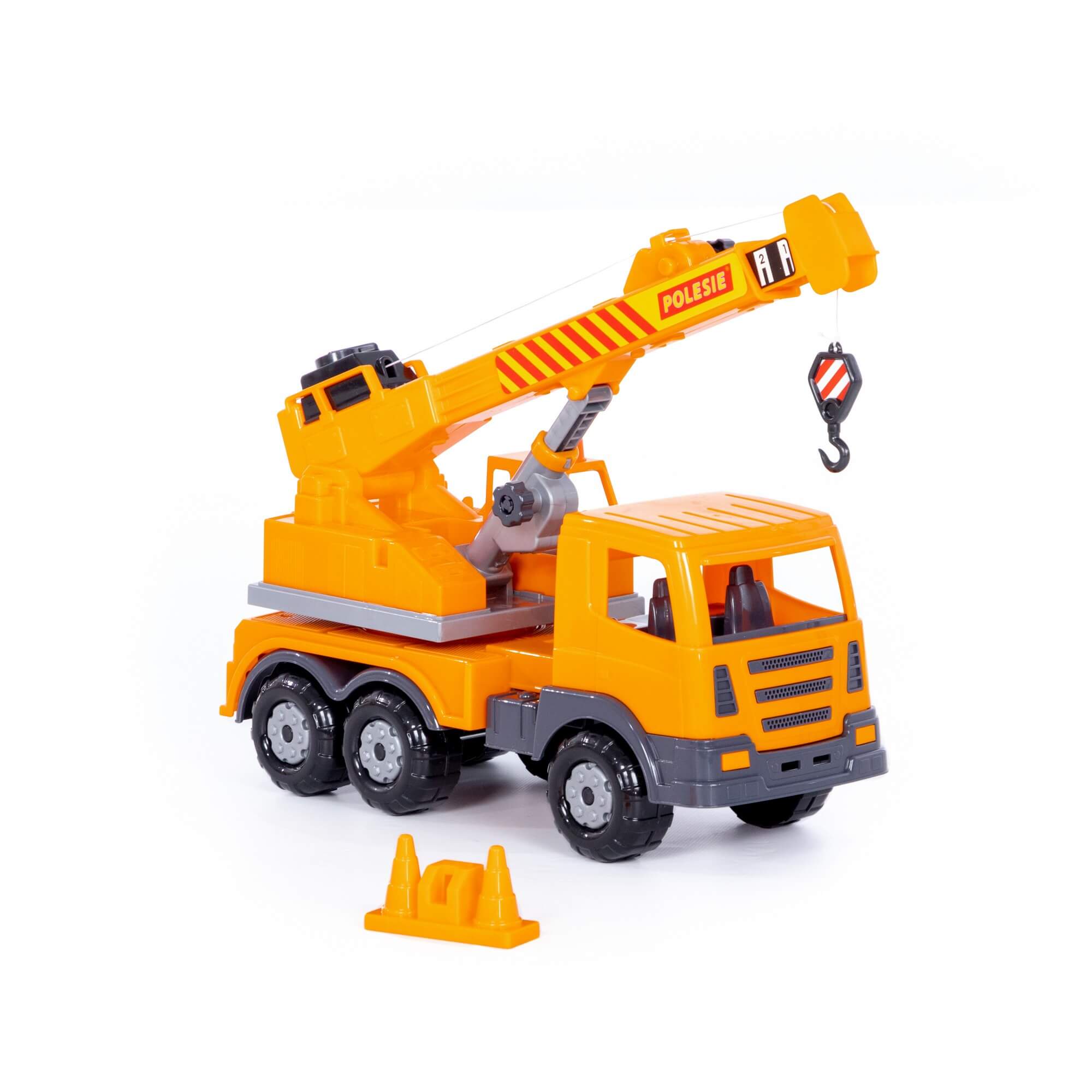 Полесье "Престиж", автомобиль-кран №2 (в лотке)