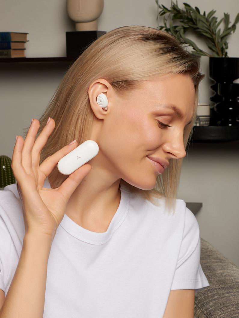 Беспроводные наушники Accesstyle Chrome TWS Gray