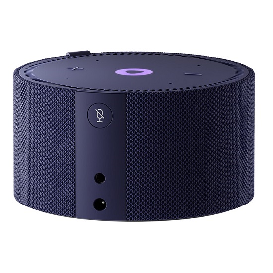 Умная колонка Яндекс | Станция Мини 2 с часами [синяя]