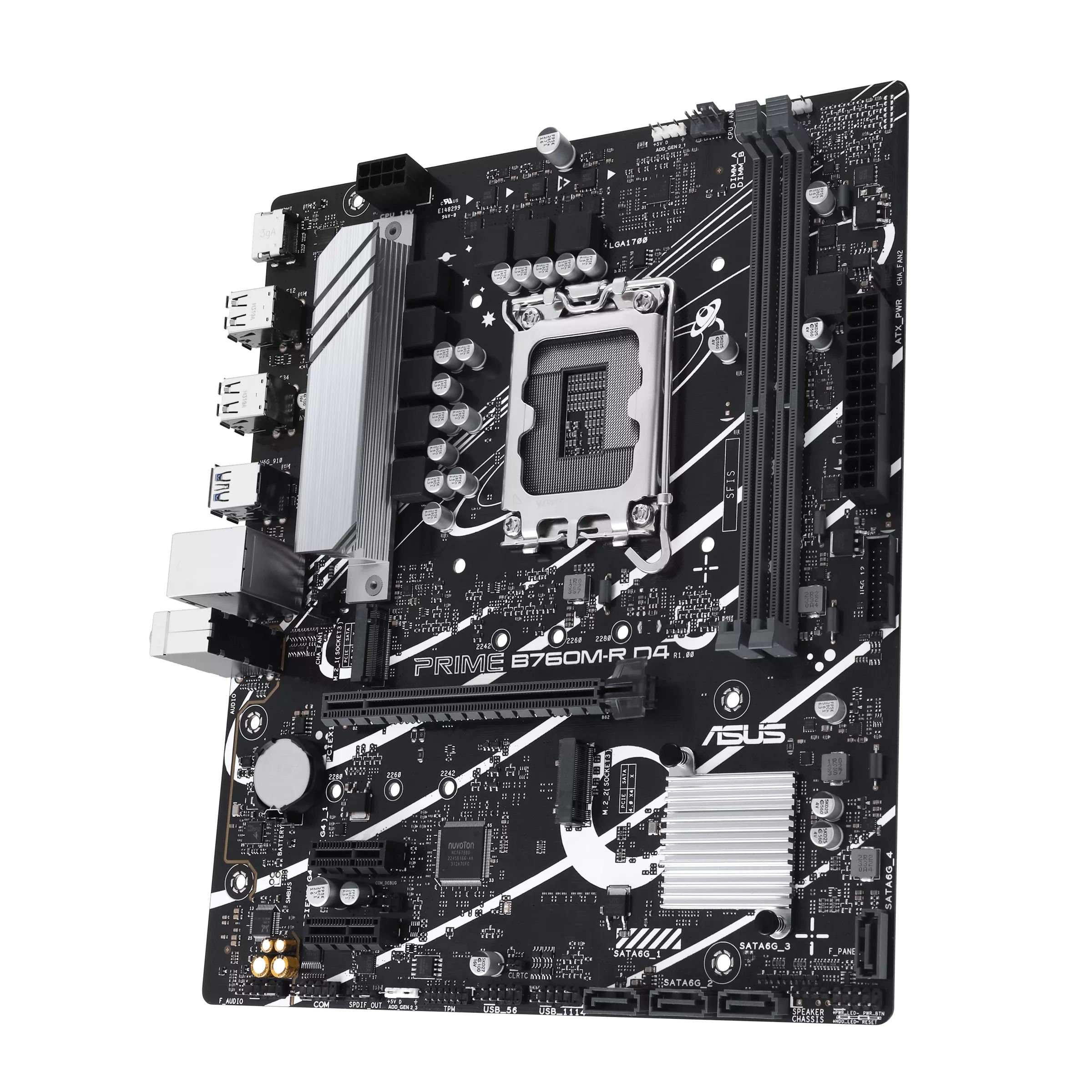 Материнская плата Asus PRIME B760M-R D4 DDR4