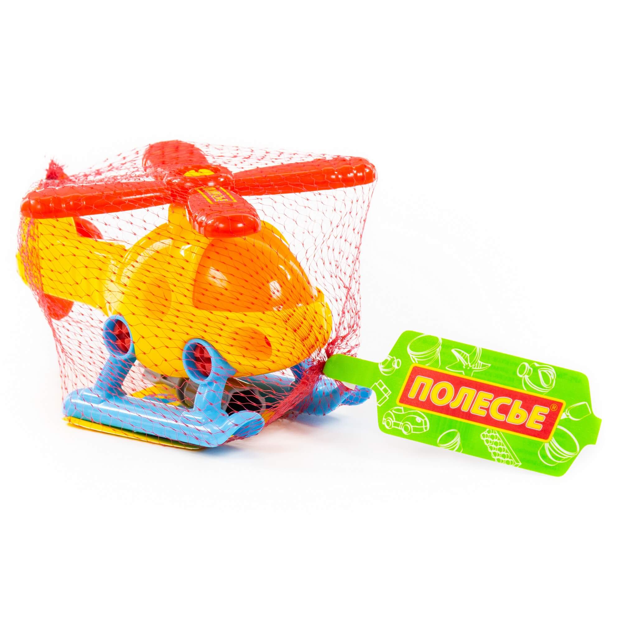 Полесье Конструктор-транспорт "Вертолёт" (16 элементов) (в сеточке)