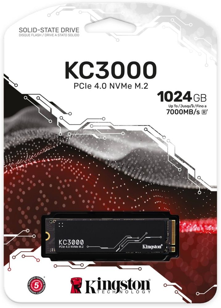 SSD накопитель Kingston SKC3000S/1024G