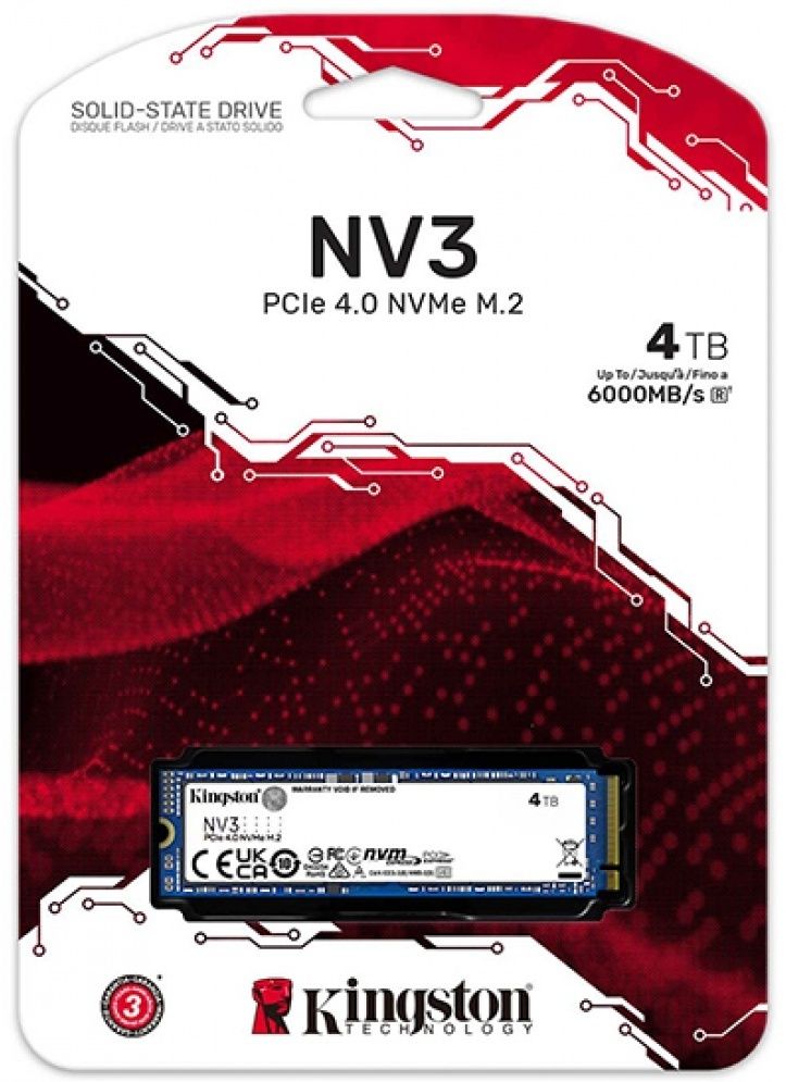 SSD накопитель Kingston SNV3S/4000G