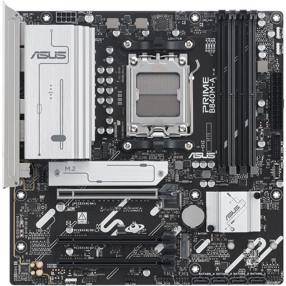 Материнская плата Asus PRIME B840M-A-CSM DDR5