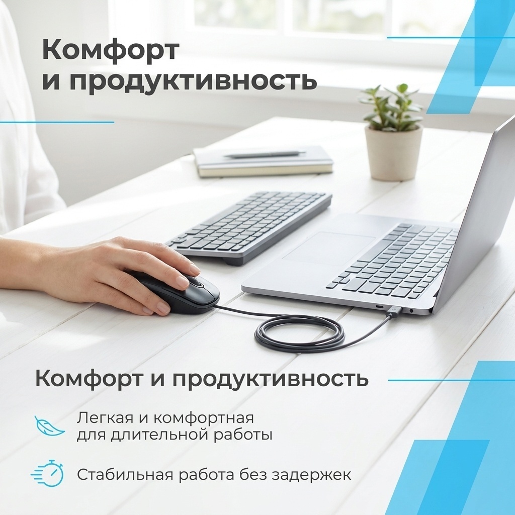 Logitech B100 USB черный