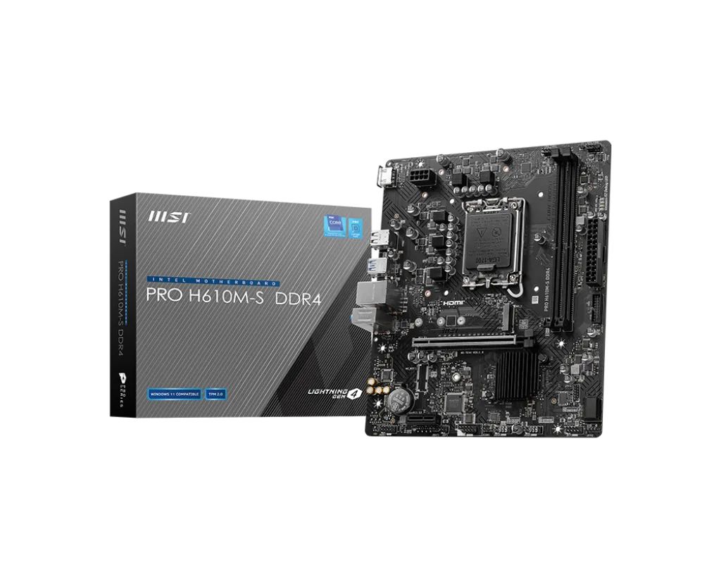 Материнская плата MSI PRO H610M-S DDR4