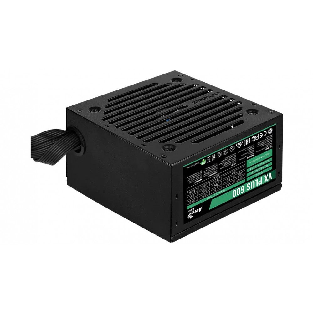 Блок питания Aerocool VX PLUS Stealth 600 (ACPN-VS60NEY.12) черный