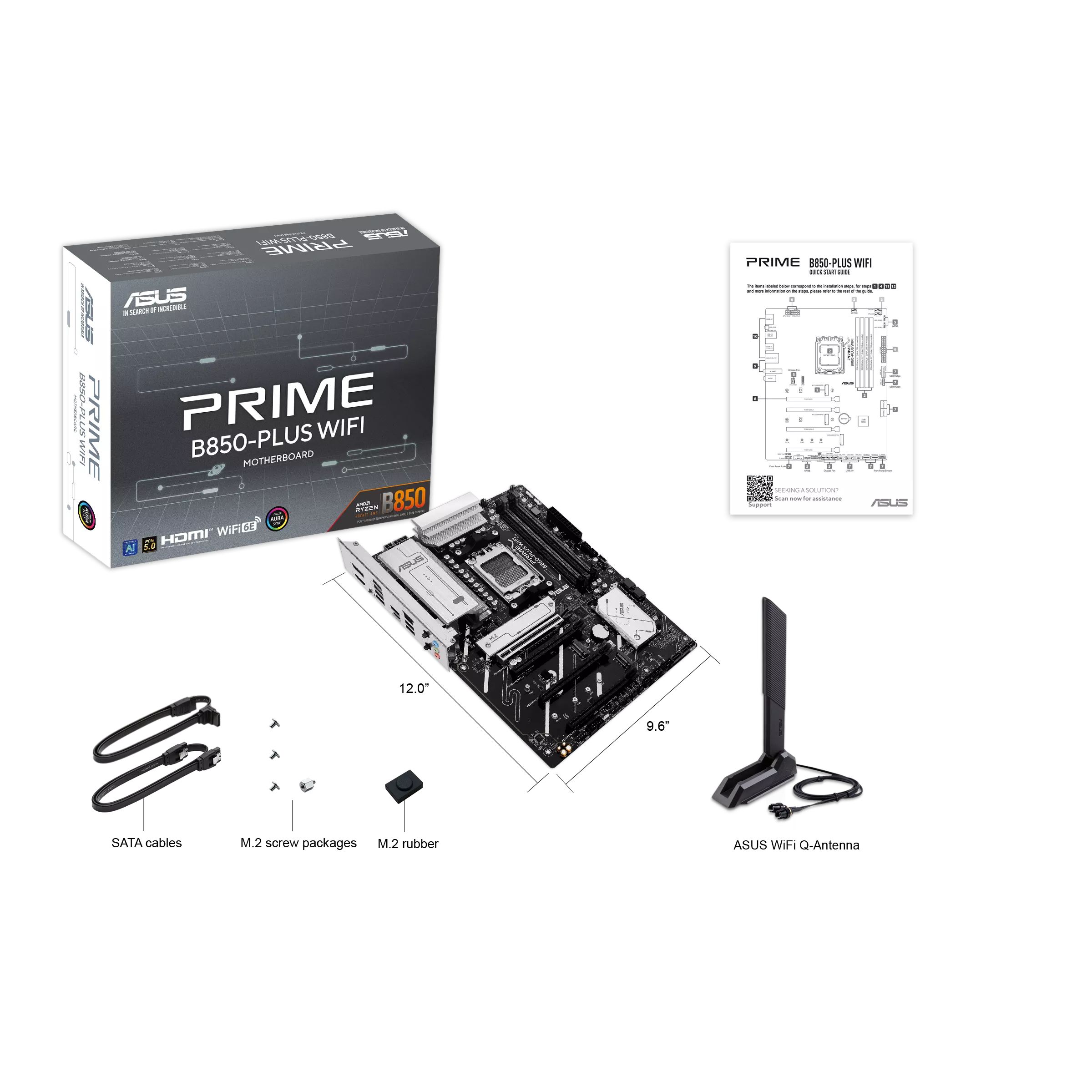 Материнская плата Asus PRIME B850-PLUS WIFI DDR5