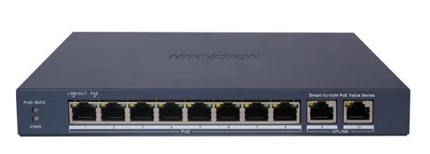 Коммутатор Hikvision DS-3E1310P-EI/M