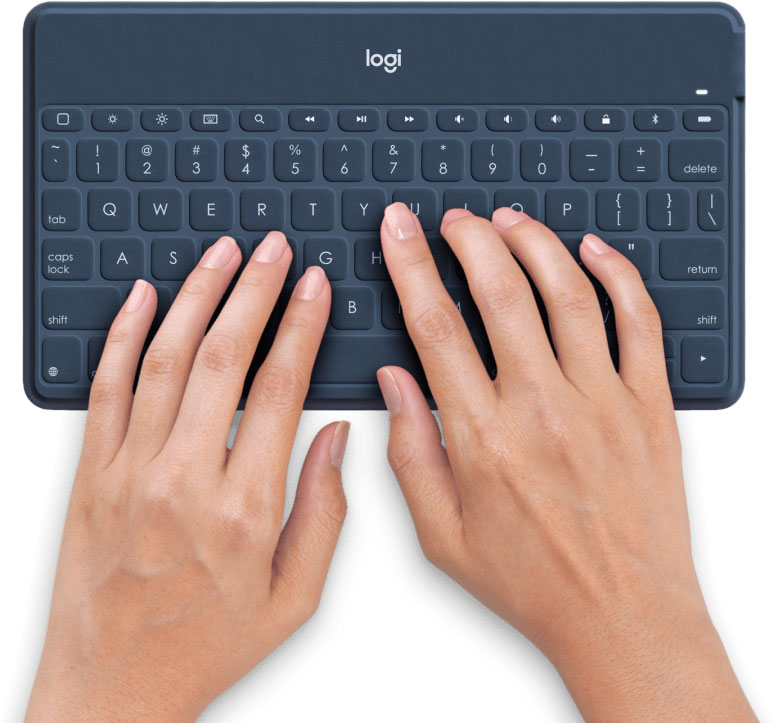 Logitech Keys-To-Go 920-010123 синий