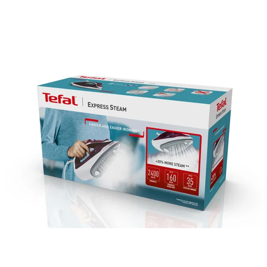 Tefal FV2835E0 белый, красный