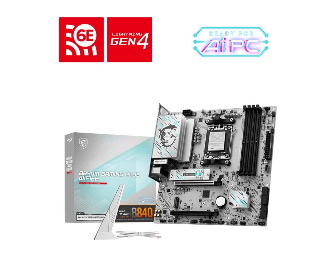 Материнская плата MSI B840M GAMING PLUS WIFI6E DDR5
