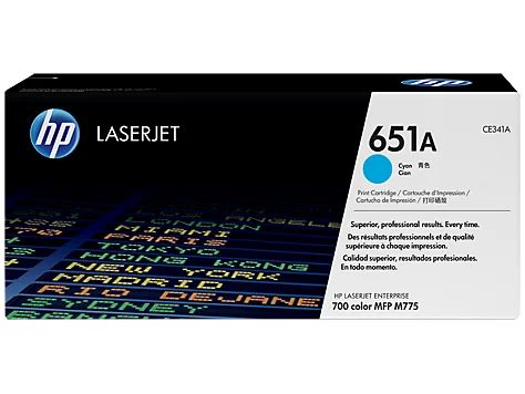 Картридж HP CE341A №651A Cyan