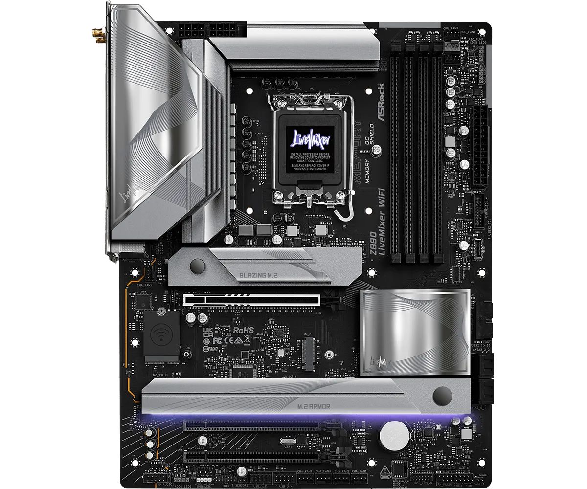 Материнская плата ASRock Z890 LiveMixer WiFi DDR5