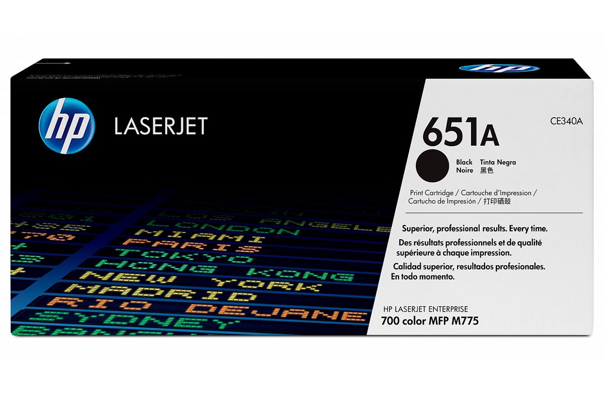 Картридж HP CE340A №651A Black