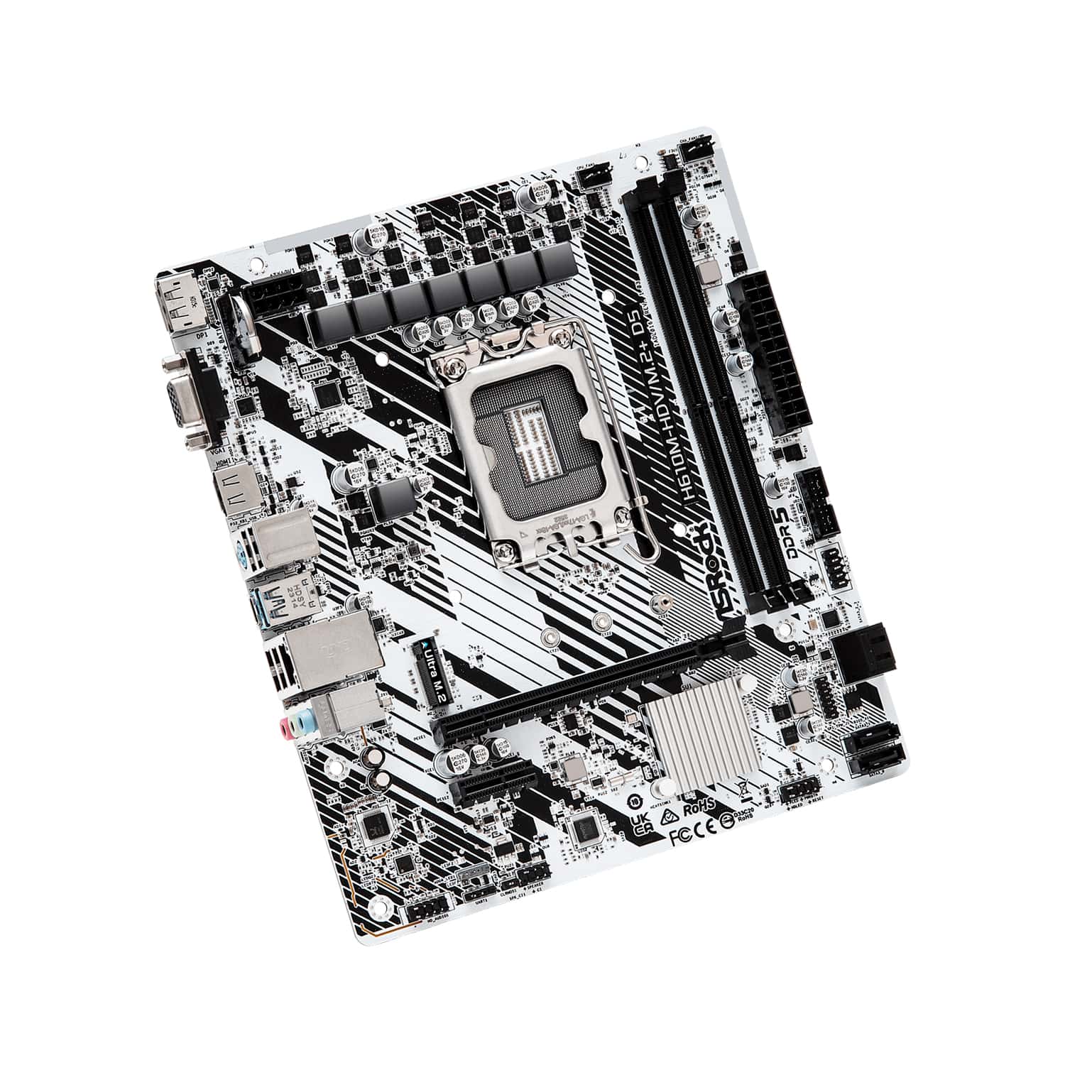 Материнская плата ASRock H610M-HDV/M.2+ D5 DDR5