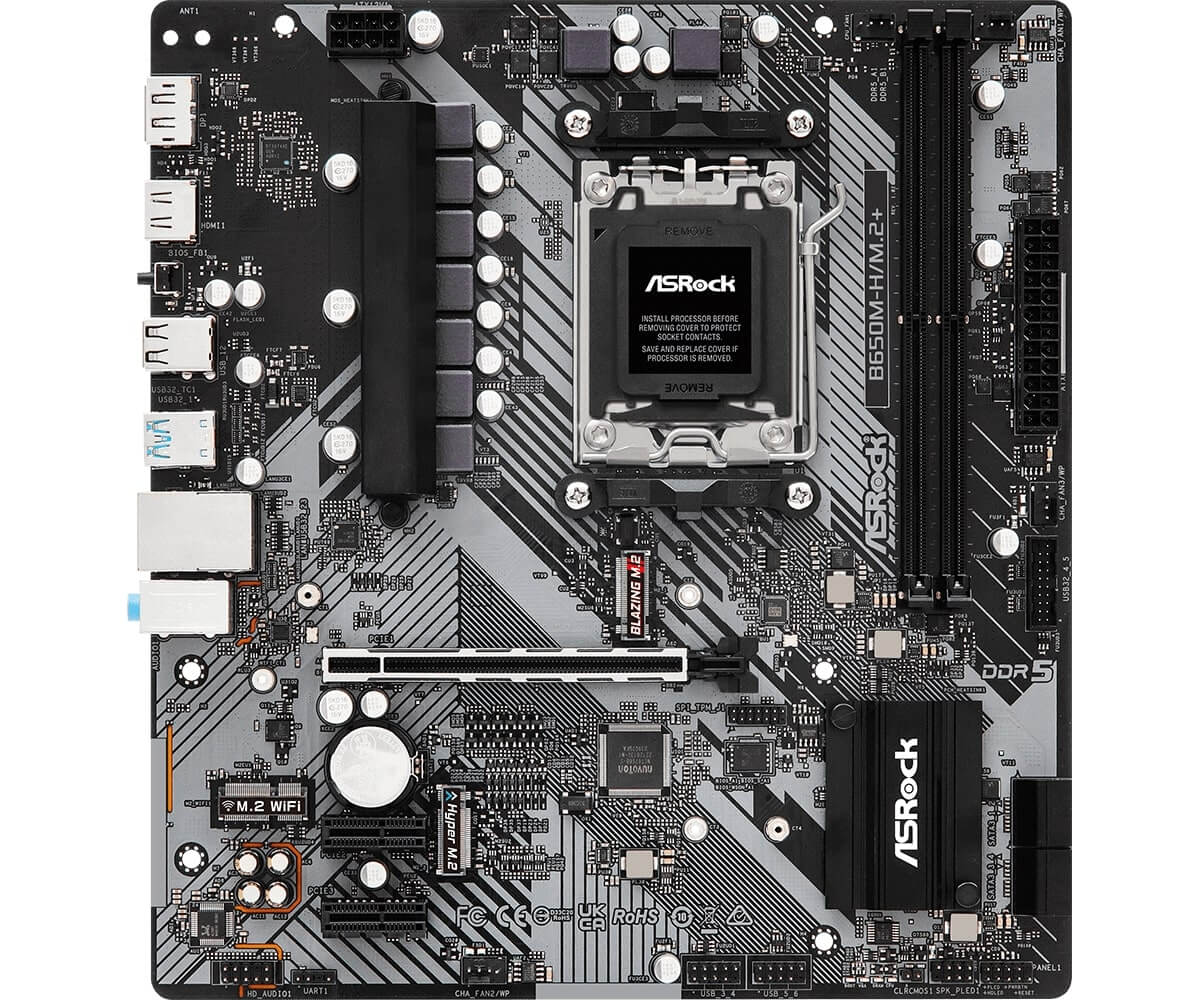 Материнская плата ASRock B650M-H/M.2+ DDR5