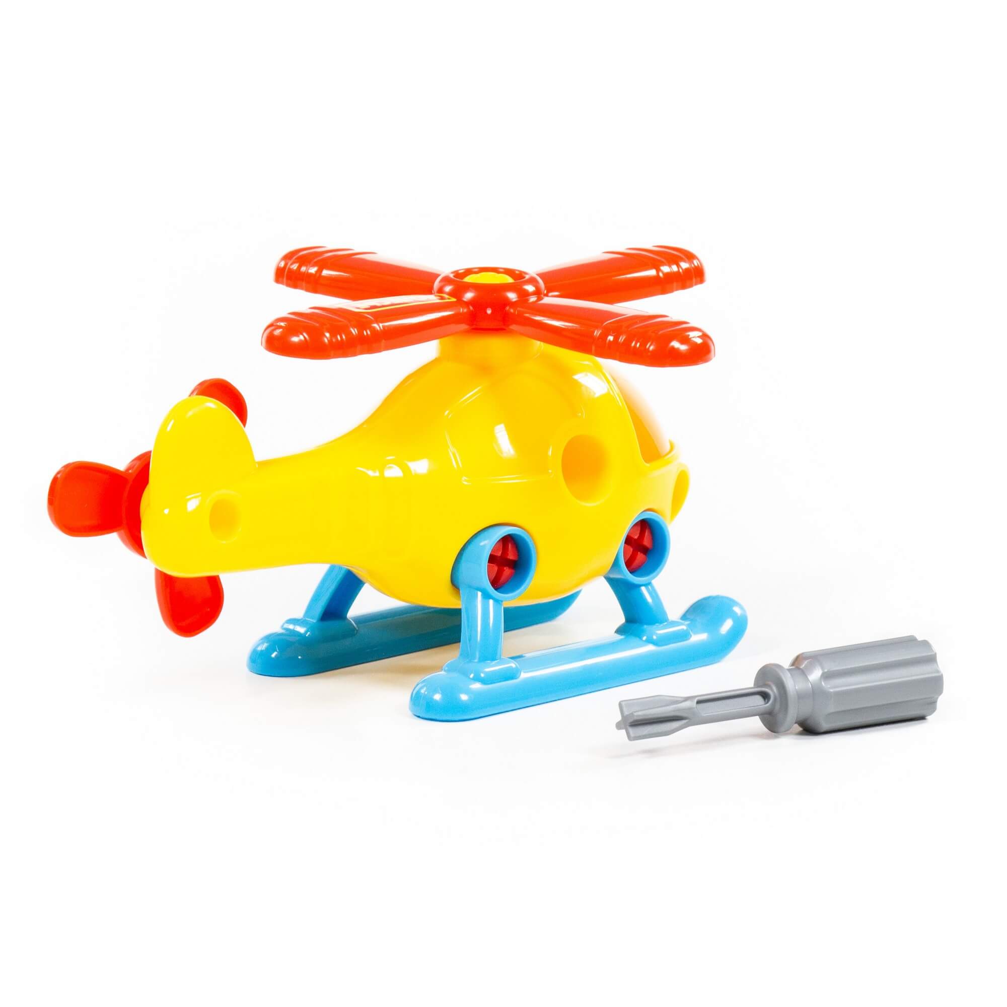 Полесье Конструктор-транспорт "Вертолёт" (16 элементов) (в сеточке)