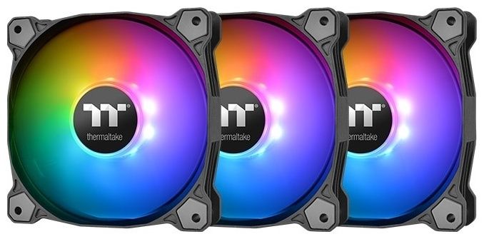 Кулер Thermaltake Pure Plus 12 RGB TT Premium Edition (3-Fan Pack) (CL-F063-PL12SW-A)