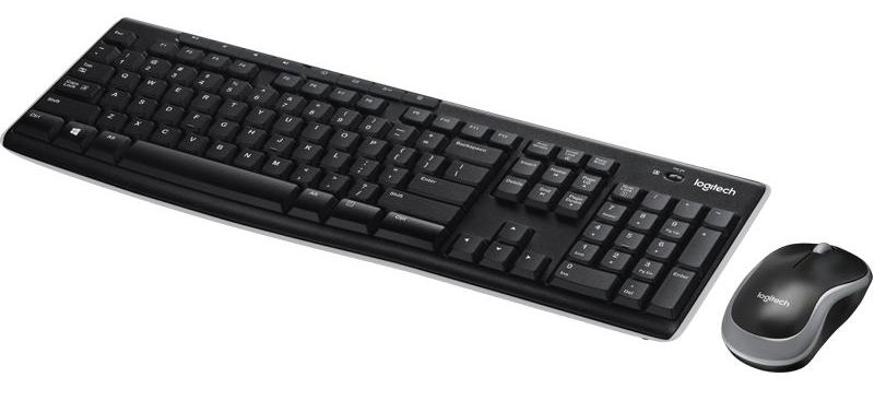 Клавиатура Logitech Wireless Combo MK270 Black