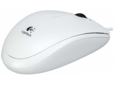 Logitech B100 USB белый