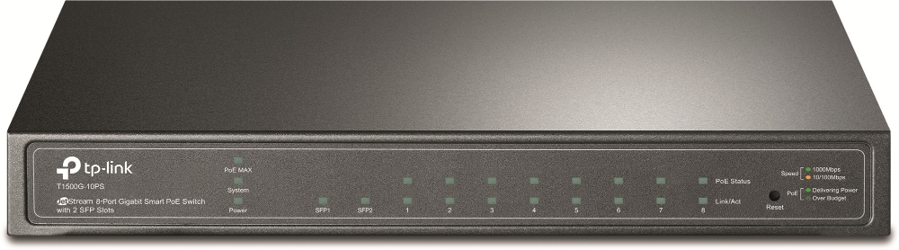 Коммутатор TP-Link TL-SG2210P (T1500G-10PS)