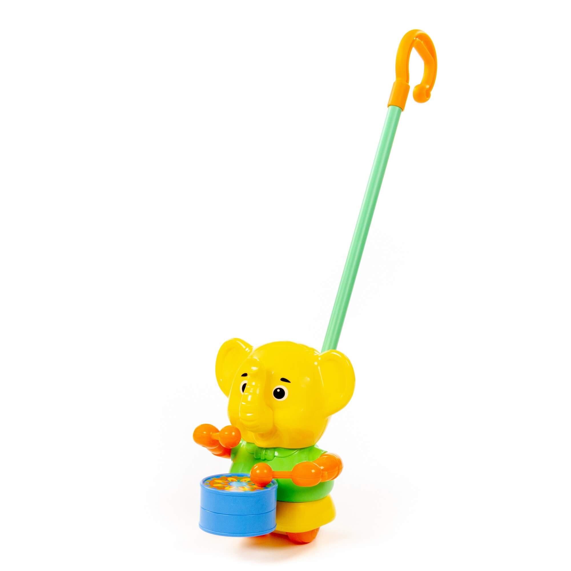 Полесье Каталка "Слонёнок" с ручкой