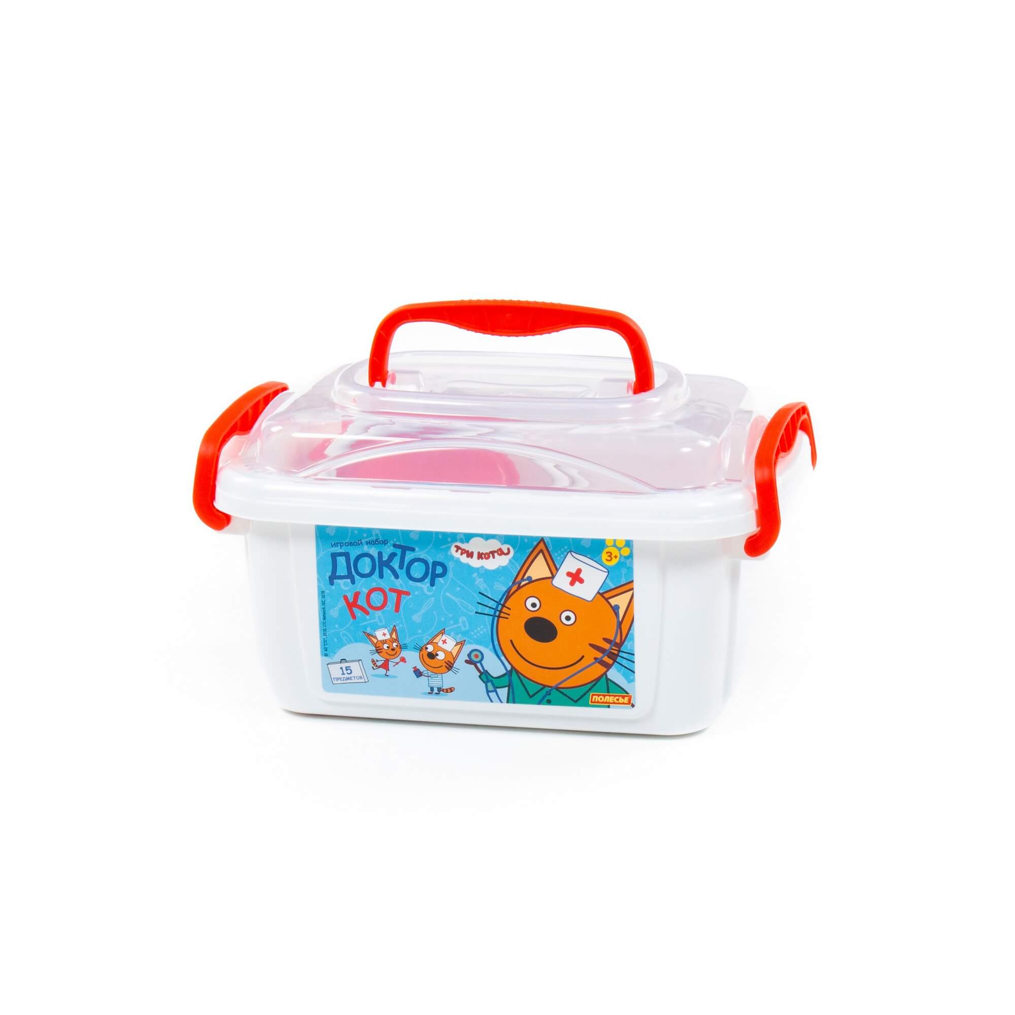 Полесье Набор "Три Кота" "Доктор" (в контейнере)