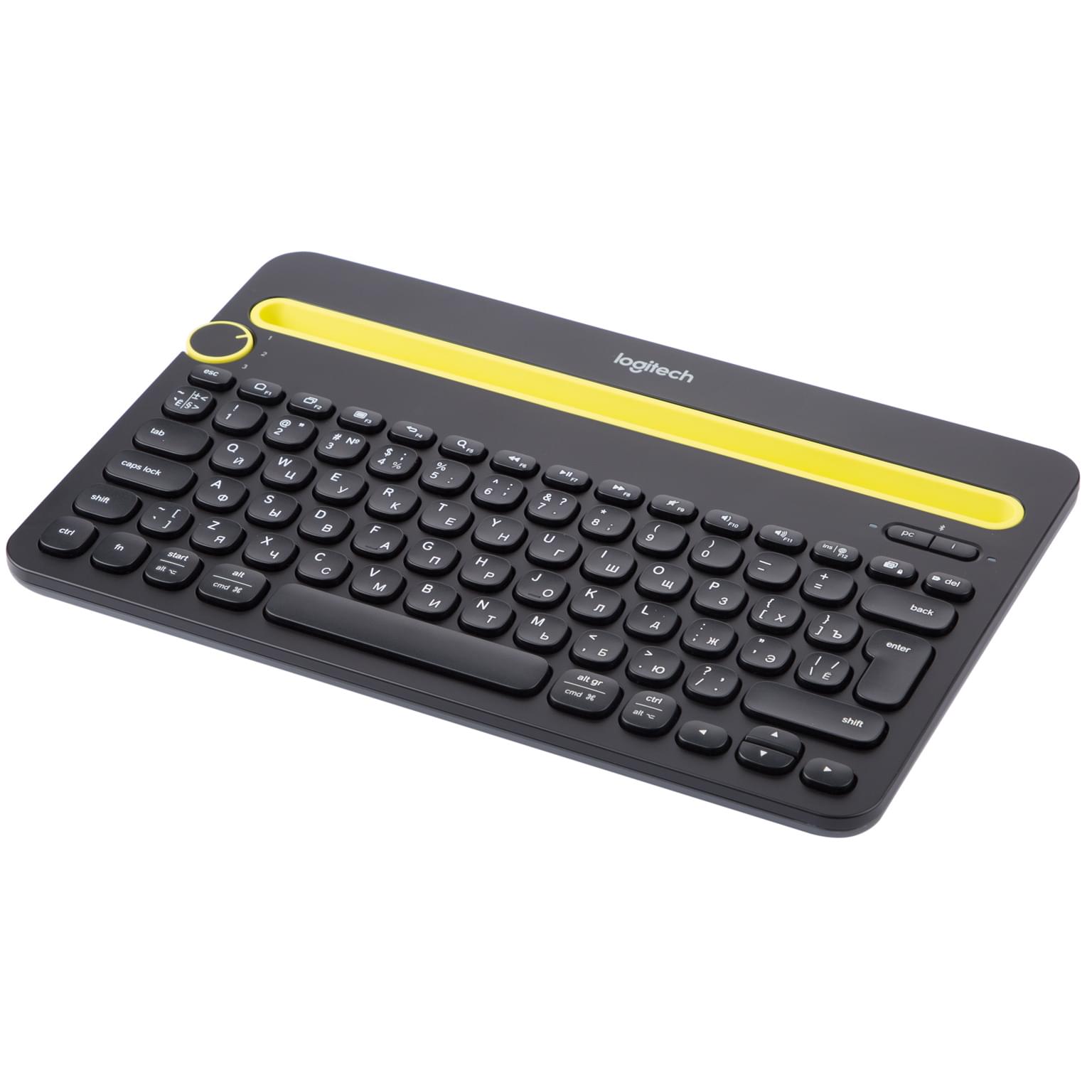 Клавиатура Logitech Multi-Device Keyboard K480 Bluetooth черный