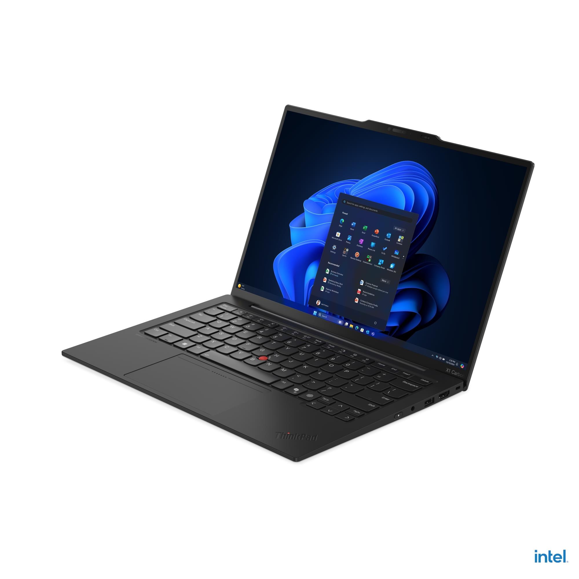 Ноутбук ThinkPad X1 Carbon G13, Intel Core Ultra 5 225U , 14" WUXGA Non-Touch, W11P64 RUS, 16.0GB, 1x512GB SSD M.2 2280 PCIe Gen5 Performance TLC Opal, Graphics, BT5.1 or BT5.3,Wi-Fi 6E AX211