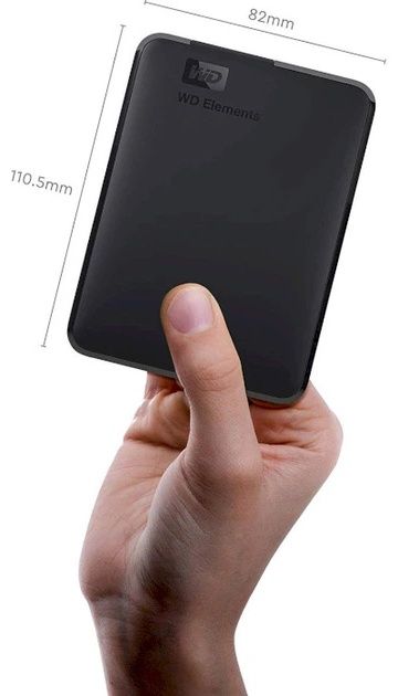 Внешний HDD WD WDBHJS0060BBK-WESN