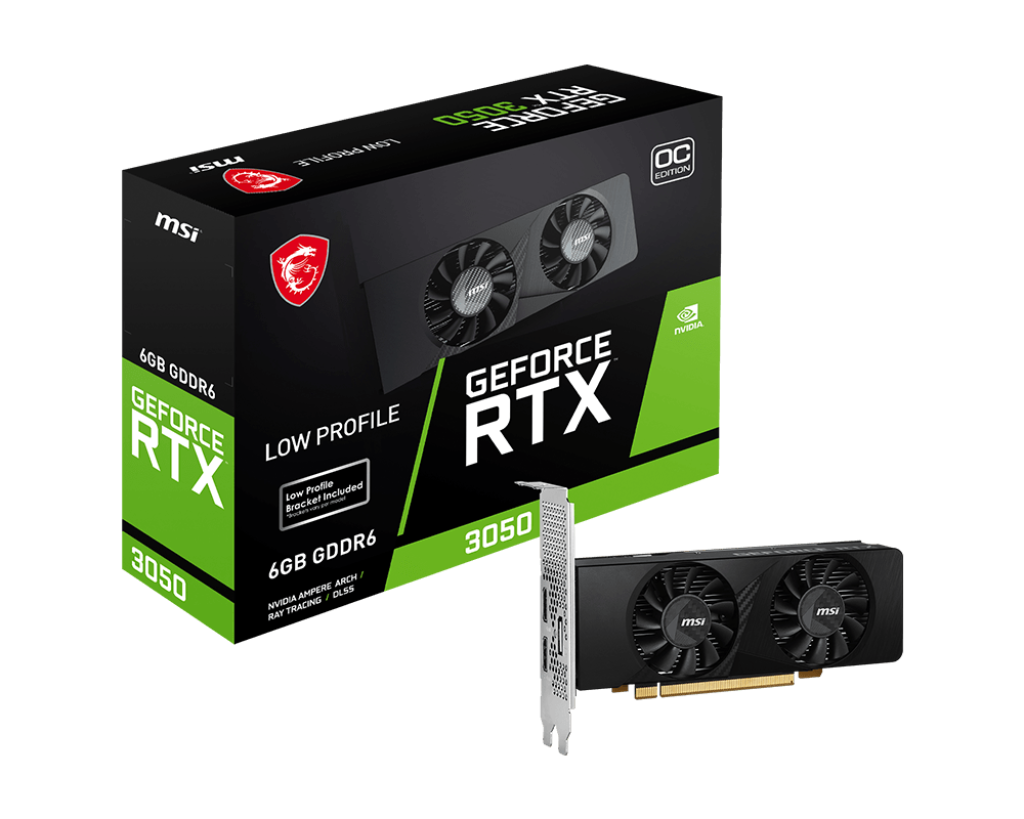 MSI RTX 3050 LP 6G OC 6 Гб