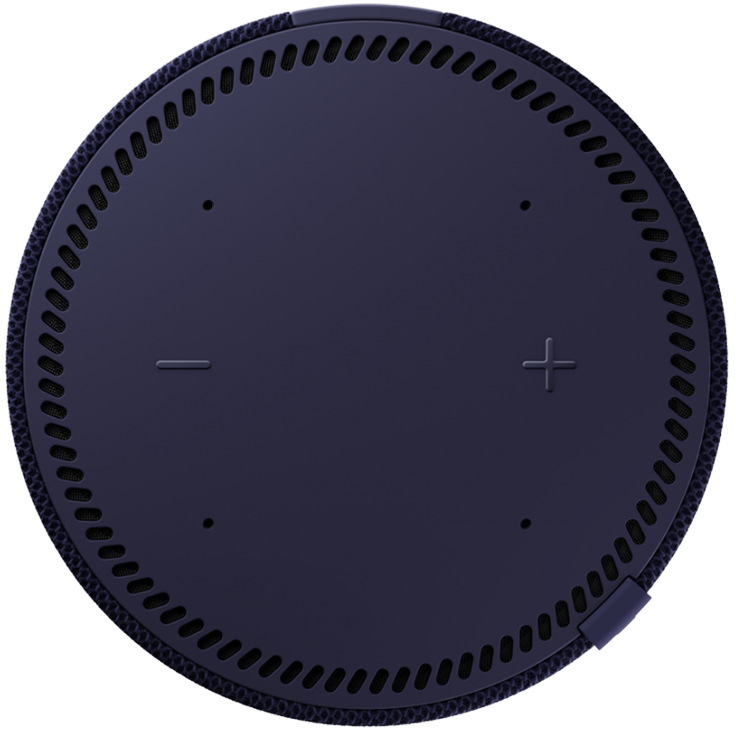 Умная колонка Яндекс | Станция Мини 2 с часами [синяя]