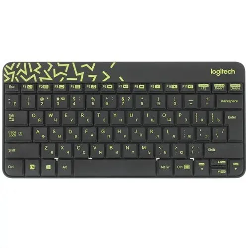 Logitech MK240 Nano 920-008213 черный + мышь