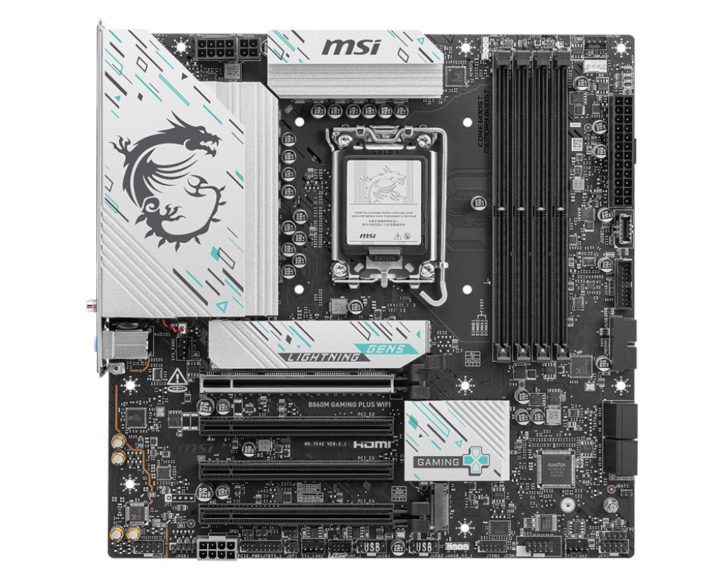 Материнская плата MSI B860M GAMING PLUS WIFI DDR5