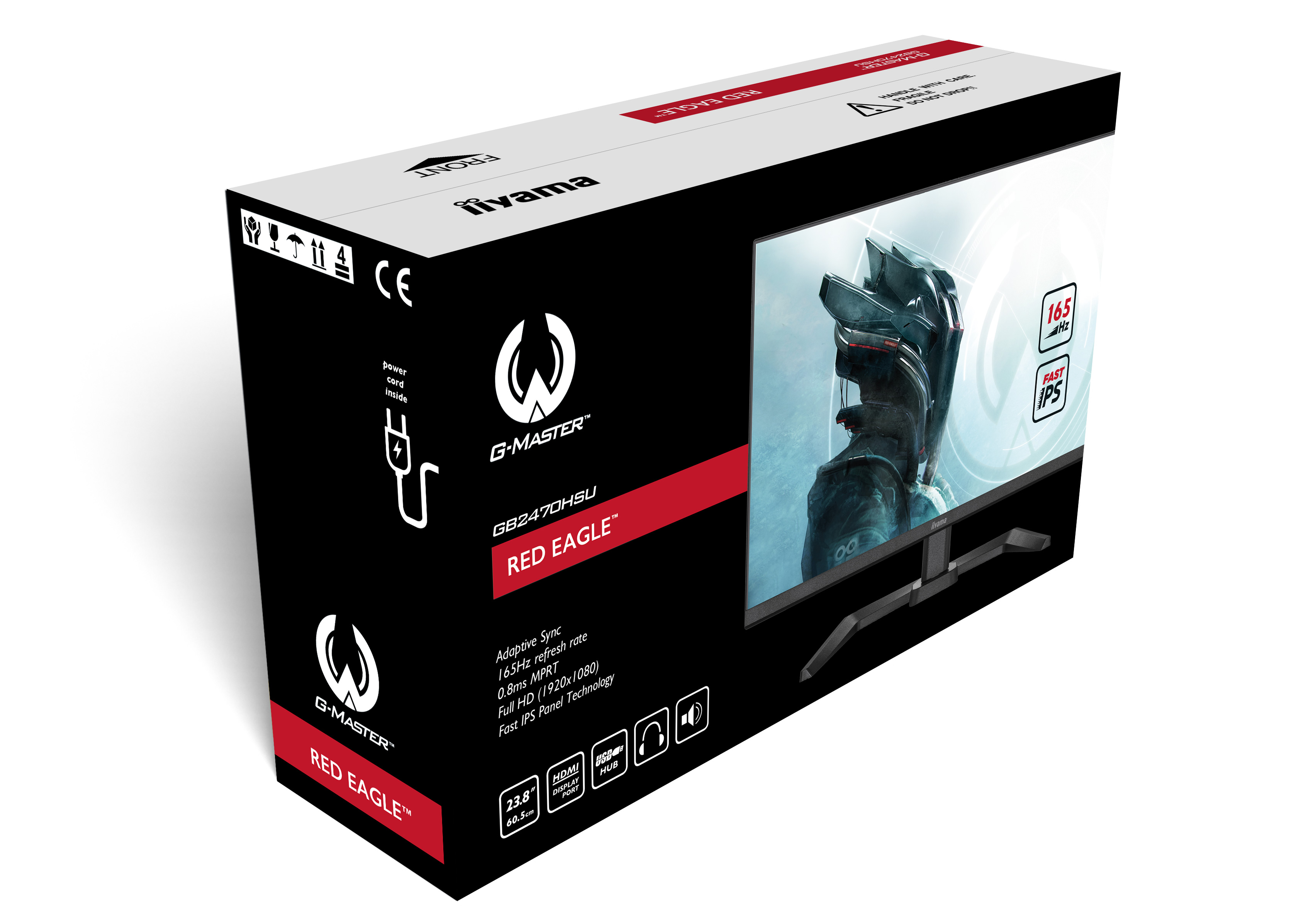 23.8" Iiyama GB2470HSU-B5 A черный