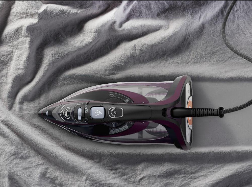 Tefal FV9835E0 черный, фиолетовый