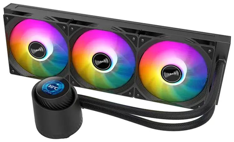 Кулер Huntkey GX360R Atlas Shark Black