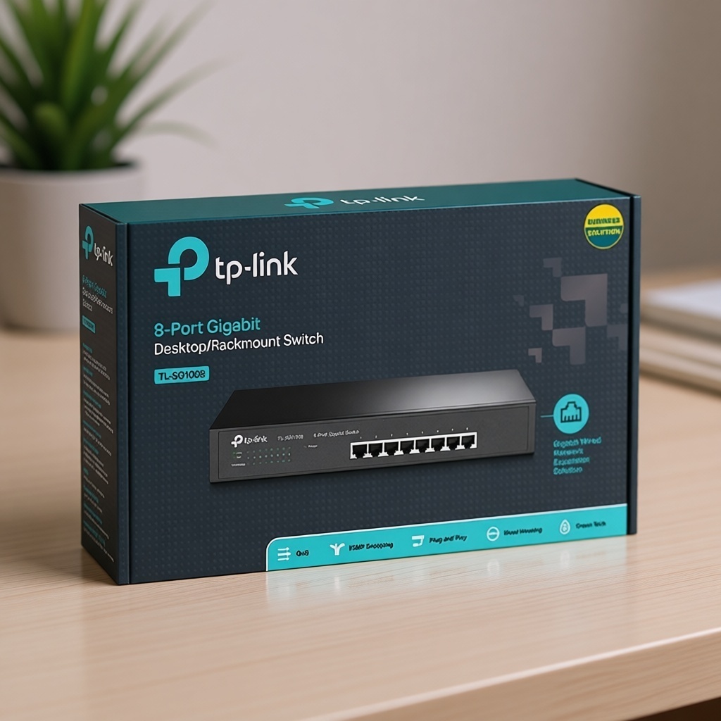 TP-LINK TL-SG1008 черный