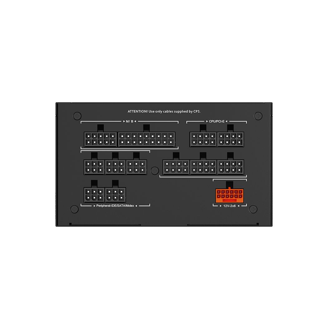 Блок питания PCCooler YS1200, 1200W, Full Modular, 80+ GOLD, Fan 135mm,