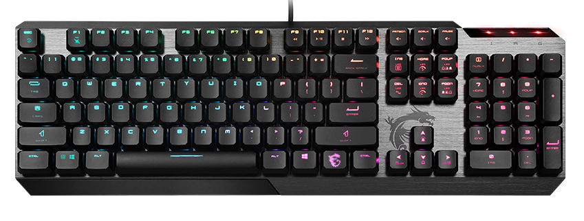 MSI Vigor GK50 Low Profile черный