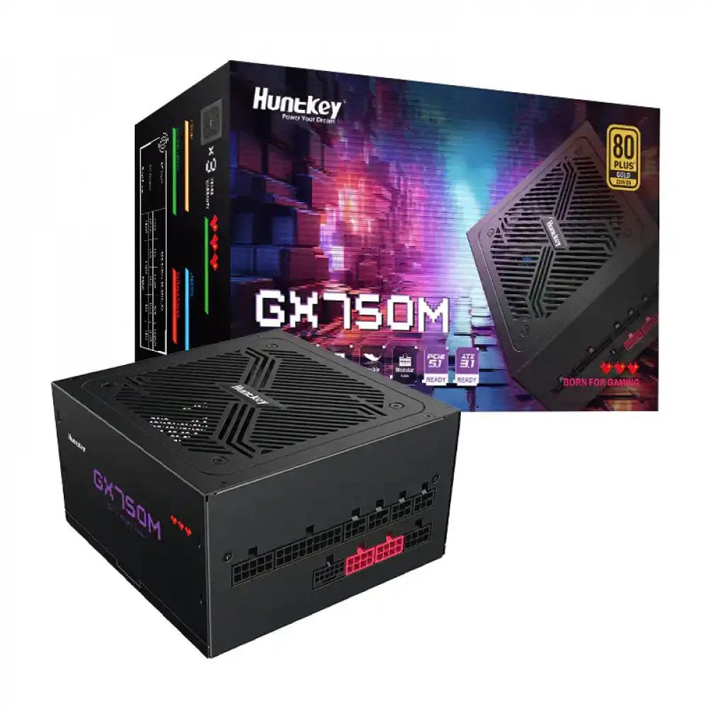 Блок питания Huntkey GX750M (GX750M) черный