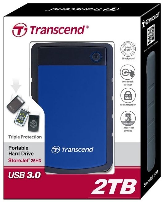 Внешний HDD Transcend TS2TSJ25H3B