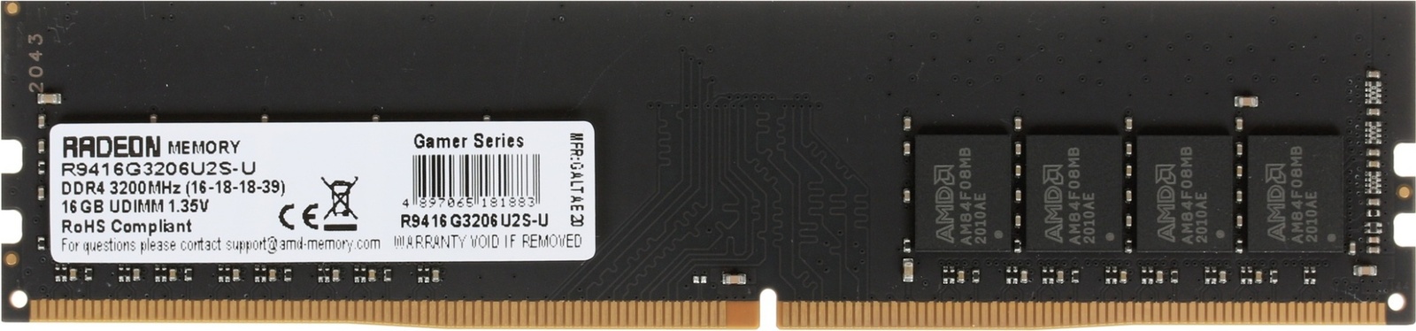 AMD R9416G3206U2S-U 16 Гб