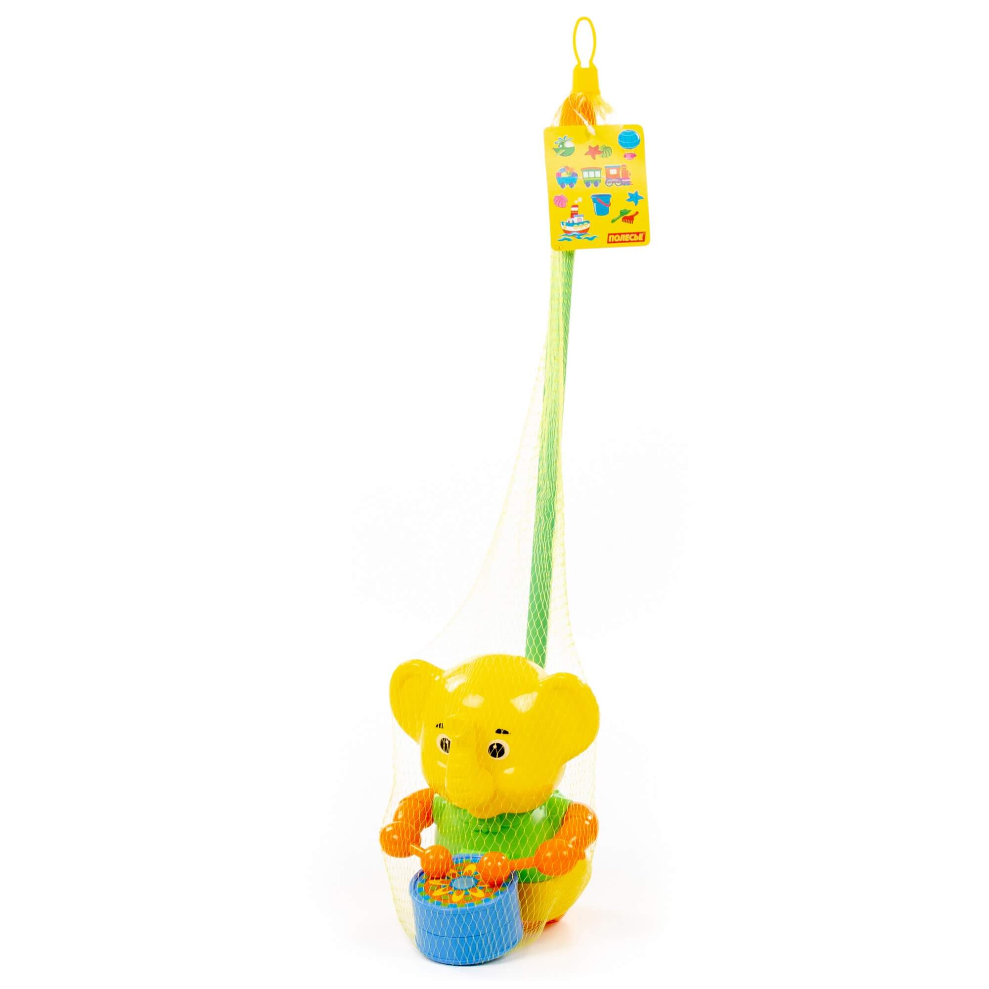 Полесье Каталка "Слонёнок" с ручкой